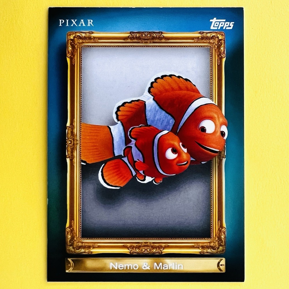 2026 Topps Disney NEON Nemo & Marlin FF-32 Family First Insert